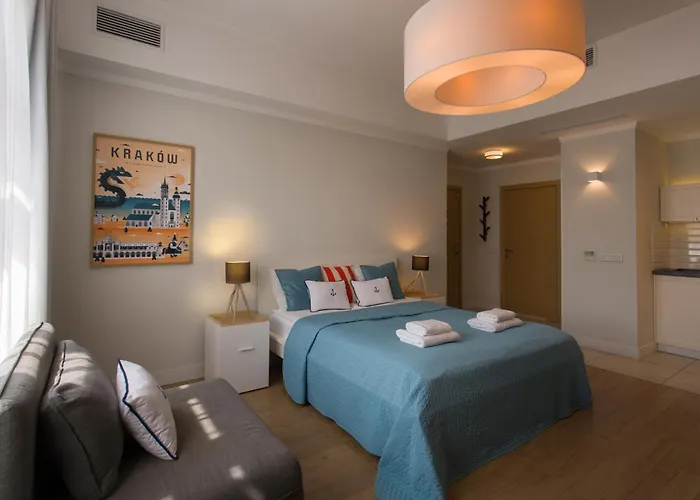 アパートホテル Riverside Cracow クラクフ